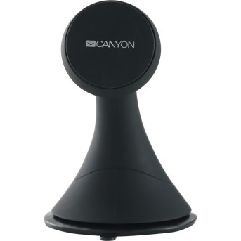 Canyon Car Holder for Smartphones,magnetic suction function ,with 2 plates(rectangle/<wbr>circle), black ,97*67.5*107mm 0.068kg - Metoo (3)