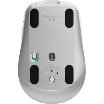 LOGITECH MX Anywhere 3S Bluetooth Mouse - PALE GREY - Metoo (6)