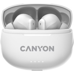 CANYON headset TWS-8 ENC White..