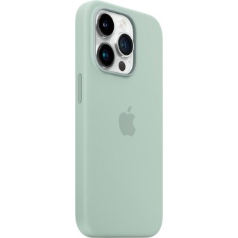 iPhone 14 Pro Silicone Case with MagSafe - Succulent,Model A2912 - Metoo (2)