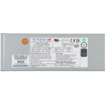 Supermicro 1600W 1U Redundant Power Supply (PWS-1K68A-1R) в Metoo.kz - Metoo (3)