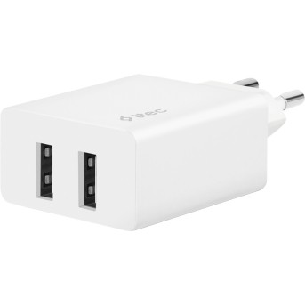 ttec Power Adapter, Duo 2.4A, 12W, White (2SCS21B) - Metoo (2)