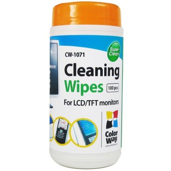 Cleaning wipes 100 pcs, for cleaning LCD/<wbr>TFT screens - Metoo (1)