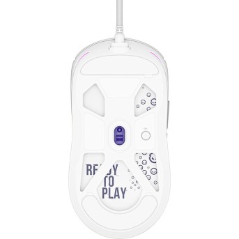 LORGAR MSA10, Ultralight Wired Gaming Mouse Advanced, white - Metoo (7)