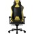 LORGAR Base 311, Gaming chair, PU eco-leather, 1.8 mm metal frame, multiblock mechanism, 4D armrests, 5 Star aluminium base, Class-4 gas lift, 75mm PU casters, Black + yellow - Metoo (1)