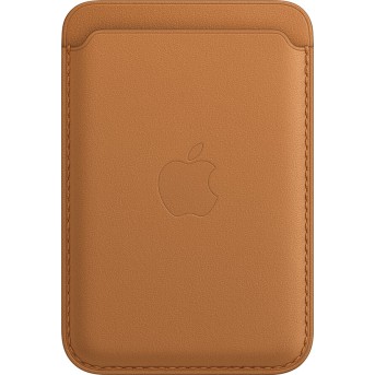 iPhone Leather Wallet with MagSafe - Golden Brown, Model A2688 - Metoo (1)