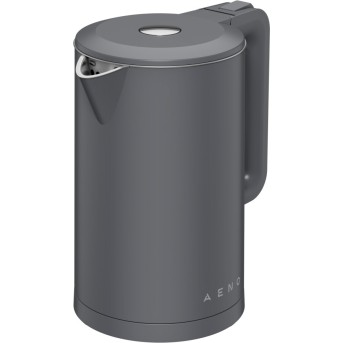 Electric Kettle, gray, 220-240V, 1850-2200W, 1.7L, strix controller в Metoo.kz - Metoo (3)