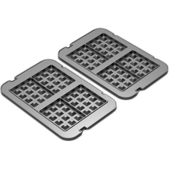 AENO Electric grill AEG0001/AEG0005 Waffle plate, Non-stick coating, size: 290*234mm, 2 pcs in set в Metoo.kz - Metoo (1)