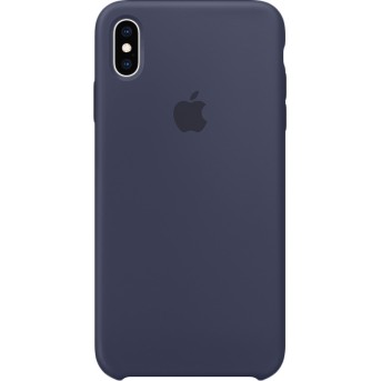 iPhone XS Max Silicone Case - Midnight Blue, Model - Metoo (1)