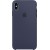 iPhone XS Max Silicone Case - Midnight Blue, Model - Metoo (1)