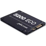 MICRON 5200 ECO 480GB Enterprise SSD, 2.5” 7mm, SATA 6 Gb/s, Read/Write: 540 / 385 MB/s, Random Read/Write IOPS 81K/33K