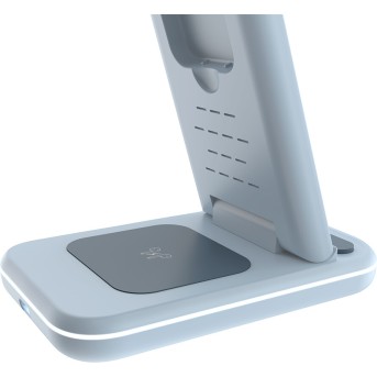 CANYON wireless charger WS-304 15W 3in1 Blue в Metoo.kz - Metoo (8)