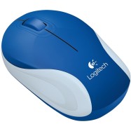 LOGITECH Wireless Mini Mouse M187 - EMEA - BLUE