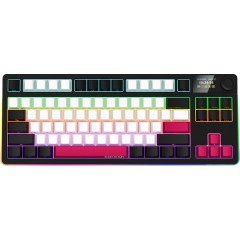 LORGAR KBP70TKLW, Wireless TKL Mechanical Gaming Keyboard Pro, Black/red, EN/RU layout..