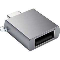 SATECHI Aluminum Type-C to USB 3.0 Adapter Space Gray..