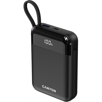 CANYON power bank OnPower 104 10000mAh Black в Metoo.kz - Metoo (4)