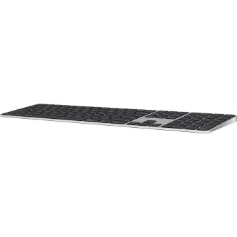 Magic Keyboard with Touch ID and Numeric Keypad for Mac models with Apple silicon - Black Keys - Russian,Model A2520 - Metoo (2)