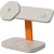 CANYON Wireless Charging Station Hexagon 310 3in1 LightGrey/<wbr>Orange - Metoo (2)