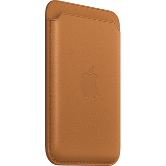 iPhone Leather Wallet with MagSafe - Golden Brown, Model A2688 - Metoo (2)