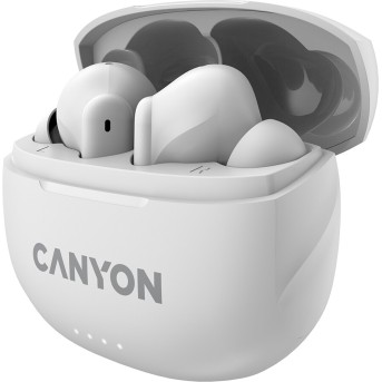 CANYON headset TWS-8 ENC White в Metoo.kz - Metoo (3)
