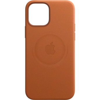 iPhone 12 mini Leather Case with MagSafe - Saddle Brown - Metoo (6)