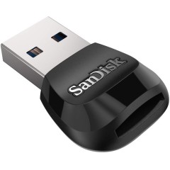 SANDISK Card Adapter 3 in 1 (Micro SDXC/<wbr>Micro SD/<wbr>Карта Micro SDHC), USB 3.0, Чёрный