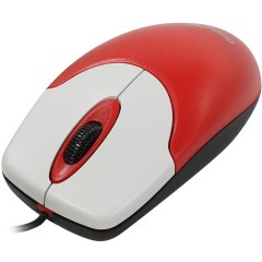 GENIUS Mouse NetScroll 120 V2 (Cable, Optical, 1000dpi, 3 bts, USB) Red