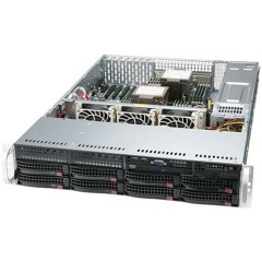 Supermicro SYS-620P-TR 2U, LGA-4189, TDP 270W, Intel C621A, 18xDDR4, 8x 3.5" hot-swap, SATA3 (6Gbps), 4xPCI-E 4.0 x16 LP, 2xPCI-E 4.0 x8 LP 2x1GbE LAN, 1xRJ45 IPMI, 4xUSB 3.0, 2xUSB 2.0, 1xVGA, 2 COM, 2x1200W