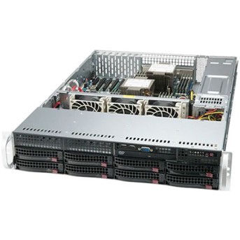 Supermicro SYS-620P-TR 2U, LGA-4189, TDP 270W, Intel C621A, 18xDDR4, 8x 3.5" hot-swap, SATA3 (6Gbps), 4xPCI-E 4.0 x16 LP, 2xPCI-E 4.0 x8 LP 2x1GbE LAN, 1xRJ45 IPMI, 4xUSB 3.0, 2xUSB 2.0, 1xVGA, 2 COM, 2x1200W - Metoo (1)
