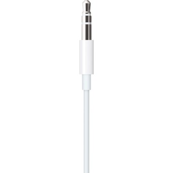 Lightning to 3.5 mm Audio Cable (1.2m) - White, Model A1879 - Metoo (1)