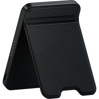 SATECHI Qi2 5K Magnetic Power Bank with Stand (Black) в Metoo.kz - Metoo (2)