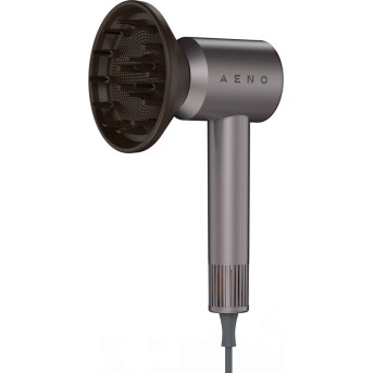 AENO Hair Dryer HD1, high speed, airflow 100 km/<wbr>h, NTC sensor, 1500W, ionization, incl. diffusor, concentrator, travel bag - Metoo (4)