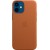 iPhone 12 mini Leather Case with MagSafe - Saddle Brown - Metoo (1)