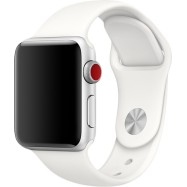 Ремешок для Apple Watch 38mm Soft White Спортивный (Demo)