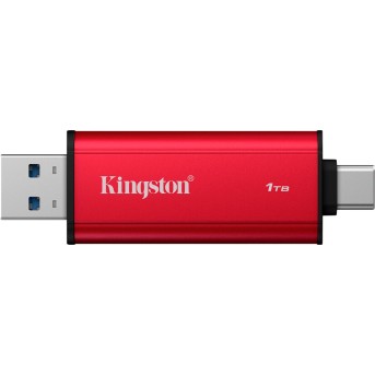 Kingston 1TB Dual USB-A/C Portable SSD, Up to 1050MB/s USB 3.2 Gen 2 в Metoo.kz - Metoo (2)