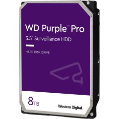HDD AV WD Purple Pro (3.5'', 8TB, 256MB, 7200 RPM, SATA 6 Gb/s)..