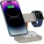 CANYON Wireless Charging Station Hexagon 310 3in1 LightGrey/<wbr>Orange - Metoo (7)