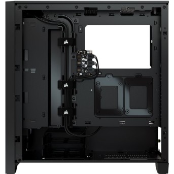 Corsair iCUE 4000X RGB Tempered Glass Mid-Tower, Black - Metoo (3)