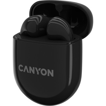 CANYON headset TWS-6 Black в Metoo.kz - Metoo (4)