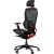 LORGAR Grace 855, Gaming chair, Mesh material, aluminium frame, multiblock mechanism, 3D armrests, 5 Star aluminium base, Class-4 gas lift, 60mm PU casters, Red + black - Metoo (2)