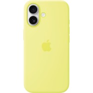 iPhone 17 Silicone Case with MagSafe - Neon Yellow,Model A3558