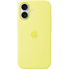 iPhone 17 Silicone Case with MagSafe - Neon Yellow,Model A3558