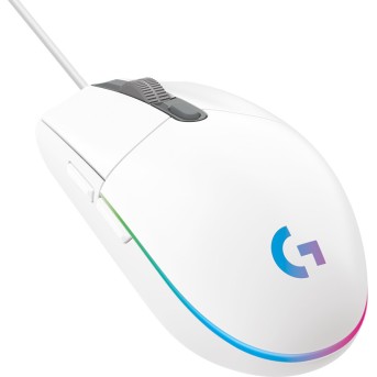 LOGITECH G102 LIGHTSYNC Corded Gaming Mouse - WHITE - USB - EER - Metoo (2)
