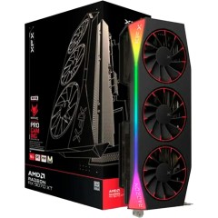 XFX Mercury AMD Radeon RX 9070XT OC Magnetic Air Edition with RGB 16GB GDDR6 HDMI 3xDP, AMD RDNA 4
