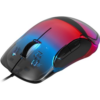 CANYON Braver GM-728, Optical Crystal gaming mouse, Instant 825, ABS material, huanuo 10 million cycle switch, 1.65M TPE cable with magnet ring, weight: 114g, Size: 122.6*66.2*38.2mm, Black - Metoo (4)