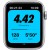 Apple Watch Nike Series 6 GPS, 44mm Silver Aluminium Case with Pure Platinum/<wbr>Black Nike Sport Band - Regular, Model A2292 - Metoo (4)