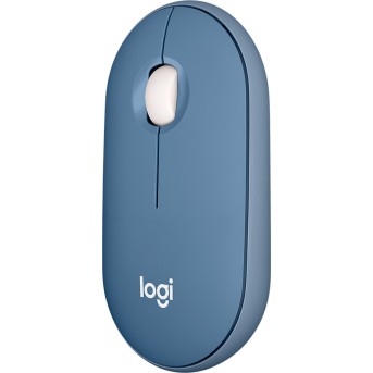 LOGITECH Pebble M350 Wireless Mouse - BLUEBERRY - 2.4GHZ/<wbr>BT - EMEA - CLOSED BOX - Metoo (3)