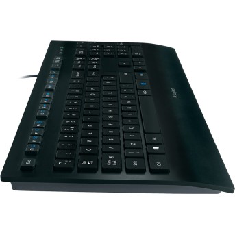 LOGITECH K280e Corded Keyboard - BLACK - USB - RUS - B2B - Metoo (3)