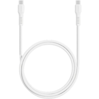 ttec USB-C - USB-C 60W PD/<wbr>QC Fast Charging/<wbr>Data Cable, 120cm, White - Metoo (2)