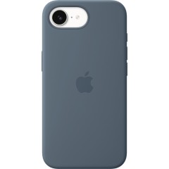 iPhone 17e Silicone Case with MagSafe - Anchor Blue,Model A3646..